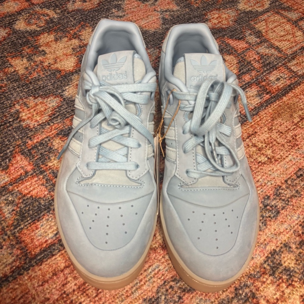 Adidas Light Blue Rivalry Lux Low W Sneakers women’s 9.5 NEW WITH TAGS - Picture 13 of 13